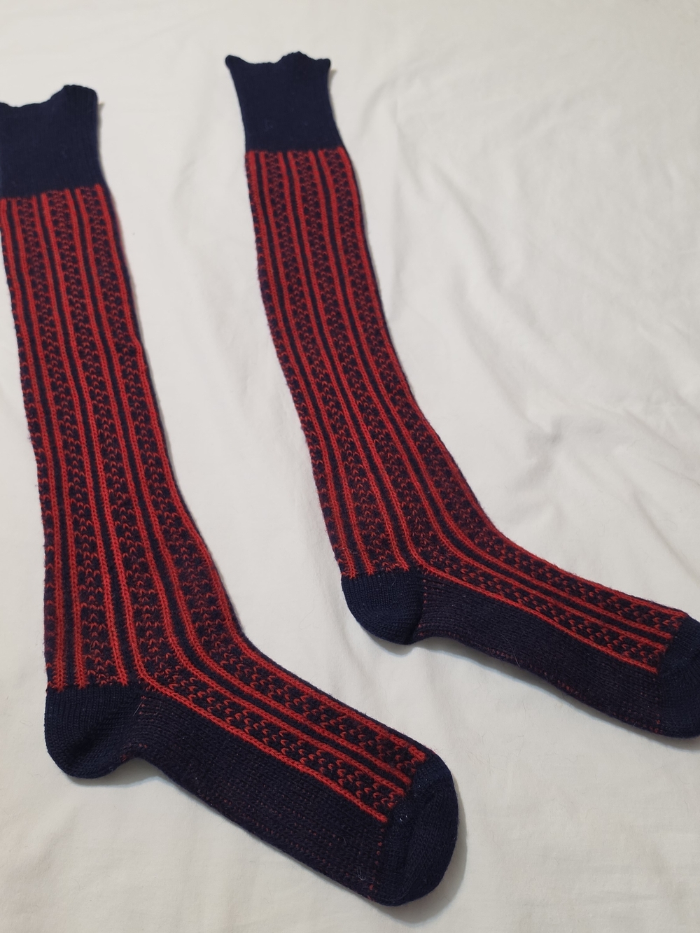 Vintage Knee High Socks